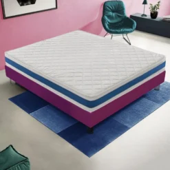 Matelas En Mousse - Orthopédique - Réversible - 11 Zones De Confort – Niveau De Rigidité H1 120x190 Cm