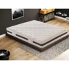 Matelas 900 Ressorts Ensachés Et Mousse Mémoire 9 Zones De Confort Hauteur 22 Cm 180x200 Cm -Sominova Soldes Boutique matelas 10714469