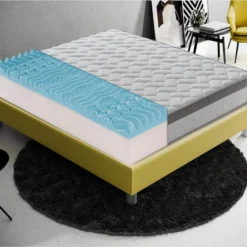 Matelas Mémoire De Forme à 9 Zones Différenciées 26cm De Hauteur Modèle Plus 120x190 Cm