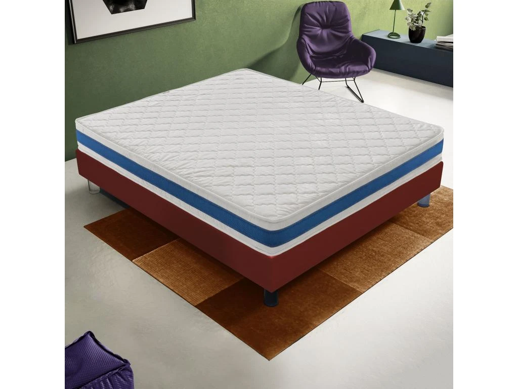 Matelas En Mousse - Orthopédique - Réversible - 11 Zones De Confort – Niveau De Rigidité H3 150x190 Cm 3 Matelas En Mousse - Orthopédique - Réversible - 11 Zones De Confort – Niveau De Rigidité H3 150x190 Cm