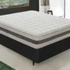 Matelas à Mémoire De Forme - Hauteur 29cm - 7cm De Mousse à Mémoire - Avec Zones Différenciées 200x200 Cm -Sominova Soldes Boutique matelas 10716291