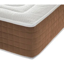 Matelas à Mémoire De Forme Avec 5 Cm De Mémoire - Hauteur 25 Cm - Orthopédique – AMOVIBLE 135x190 Cm -Sominova Soldes Boutique matelas 10718685