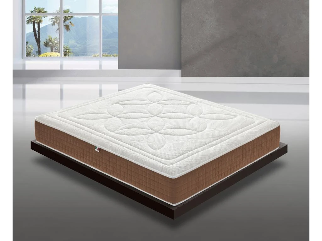 Matelas à Mémoire De Forme Avec 5 Cm De Mémoire - Hauteur 25 Cm - Orthopédique – AMOVIBLE 200x200 Cm 3 Matelas à Mémoire De Forme Avec 5 Cm De Mémoire - Hauteur 25 Cm - Orthopédique – AMOVIBLE 200x200 Cm