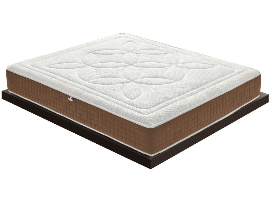 Matelas à Mémoire De Forme Avec 5 Cm De Mémoire - Hauteur 25 Cm - Orthopédique – AMOVIBLE 200x200 Cm 4 Matelas à Mémoire De Forme Avec 5 Cm De Mémoire - Hauteur 25 Cm - Orthopédique – AMOVIBLE 200x200 Cm – Image 2