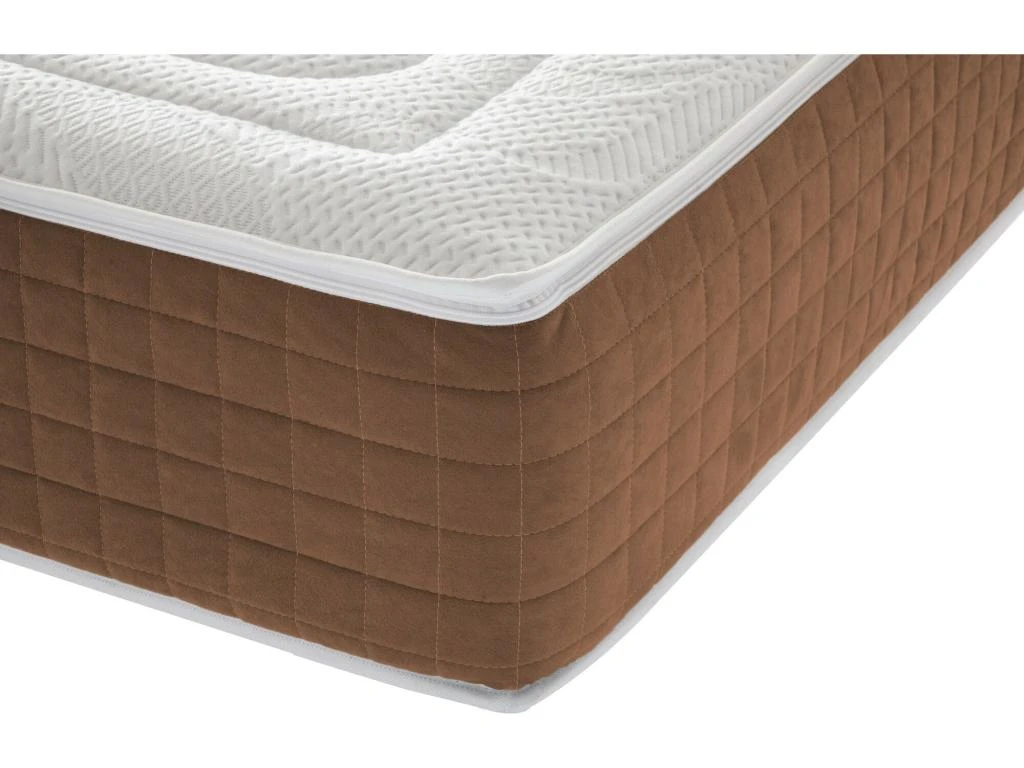 Matelas à Mémoire De Forme Avec 5 Cm De Mémoire - Hauteur 25 Cm - Orthopédique – AMOVIBLE 200x200 Cm 5 Matelas à Mémoire De Forme Avec 5 Cm De Mémoire - Hauteur 25 Cm - Orthopédique – AMOVIBLE 200x200 Cm – Image 3