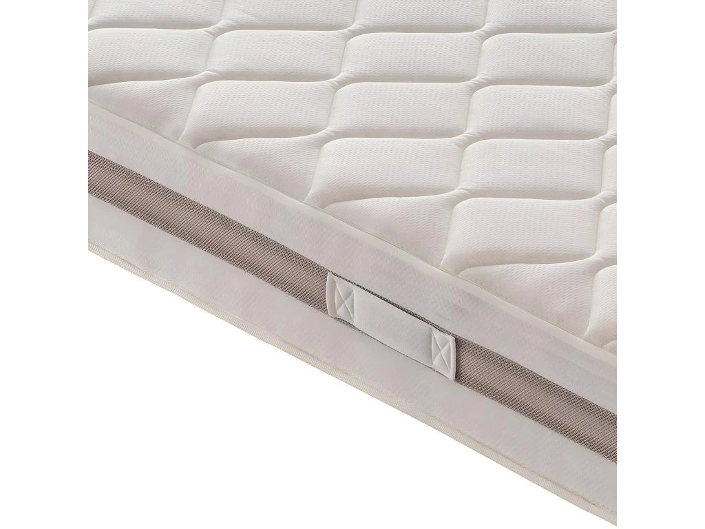 Matelas à Ressorts Ensachés Et Mousse Mémoire 9 Zones De Confort Hauteur 22 Cm 200x200 Cm 6 Matelas à Ressorts Ensachés Et Mousse Mémoire 9 Zones De Confort Hauteur 22 Cm 200x200 Cm – Image 4