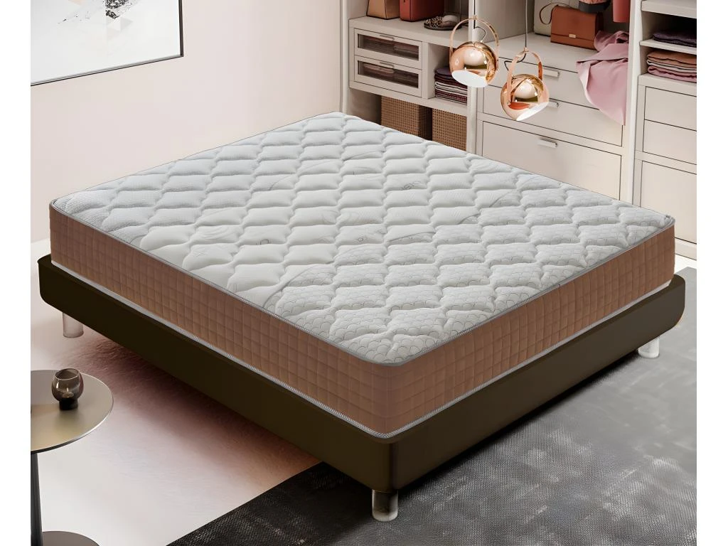 Matelas 1600 Ressorts Ensachés Et Mousse à Mémoire à 9 Zones - 25cm De Hauteur – Orthopédique 150x190 Cm 3 Matelas 1600 Ressorts Ensachés Et Mousse à Mémoire à 9 Zones - 25cm De Hauteur – Orthopédique 150x190 Cm