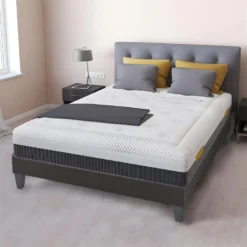 OLYMPE LITERIE | Matelas DELPHES 90x190 Cm | Mousse à Mémoire De Forme | Soutien Ferme -Sominova Soldes Boutique matelas 10740261