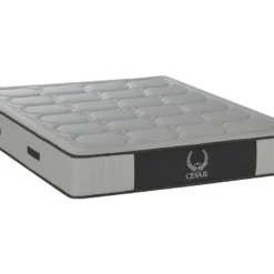 OLYMPE LITERIE | Matelas CESAR 140x200 Cm | Mousse à Mémoire De Forme | Soutien Ferme