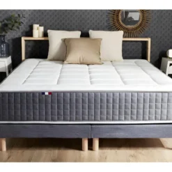 Matelas Ressort 7 Zones + Mémoire De Forme KING STYLE H30 Fabriqué En France Dimensions - 180 X 200 Cm -Sominova Soldes Boutique matelas 10774511