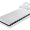 PACK Matelas Ressorts Ensaches 70X190X20 CM PLATON SPRING + 1X Oreiller A Memoire + 1X Protege Matelas -Sominova Soldes Boutique matelas 10839909