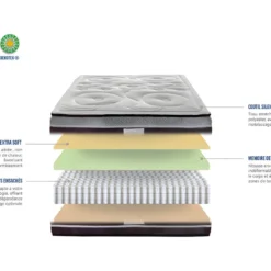 HYPSOM | Matelas DIVIN 90x190 Cm | Ressorts Ensachés & Mémoire De Forme | Soutien Ferme 10 HYPSOM | Matelas DIVIN 90x190 Cm | Ressorts Ensachés & Mémoire De Forme | Soutien Ferme -Sominova Soldes Boutique matelas 10842789