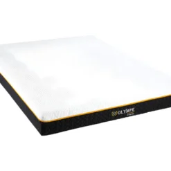OLYMPE LITERIE | Matelas OLYMPE 180x200 Cm | Mousse à Mémoire De Forme | Soutien Ferme