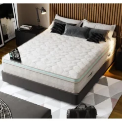 Matelas Aloe Vera 200x200 Hauteur 27cm -Sominova Soldes Boutique matelas 11572525