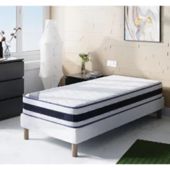 Matelas Memory Blue 70x190 Hauteur 22cm 9 Matelas Memory Blue 70x190 Hauteur 22cm -Sominova Soldes Boutique matelas 11573125