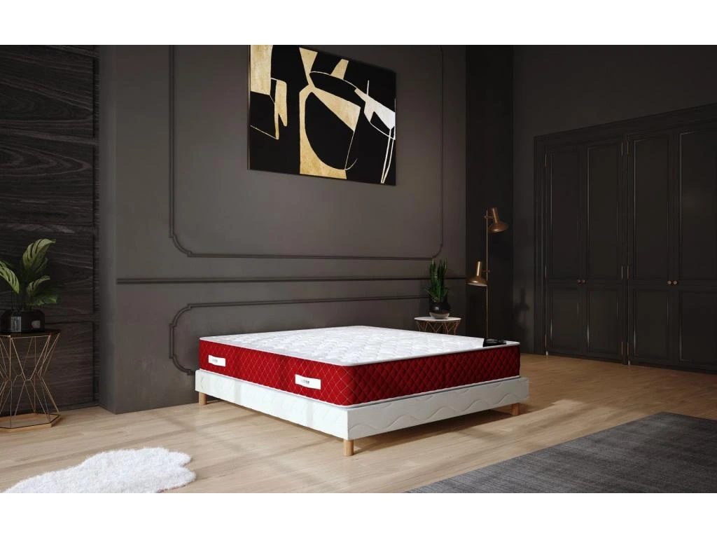 Matelas Rosso 200x200 Hauteur 25cm 6 Matelas Rosso 200x200 Hauteur 25cm – Image 4