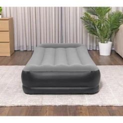 Matelas 1 Place 90 X 190 Cm Gonflable Noir Et Gris ép.36cm - TAKITI De BESTWAY -Sominova Soldes Boutique matelas 11594015