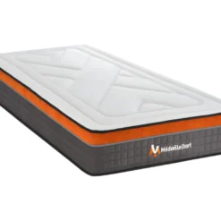 MEDAILLE DORT | Matelas THERMO DYNAMIQUE 90x190 Cm | Ressorts Ensachés | Soutien Ferme