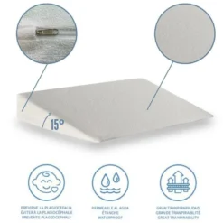 Pack Matelas HERMES 70x140 Epaisseur 11 Cm + Plan Incline 15º + Protege Matelas 70x140 Cm -Sominova Soldes Boutique matelas 12353729