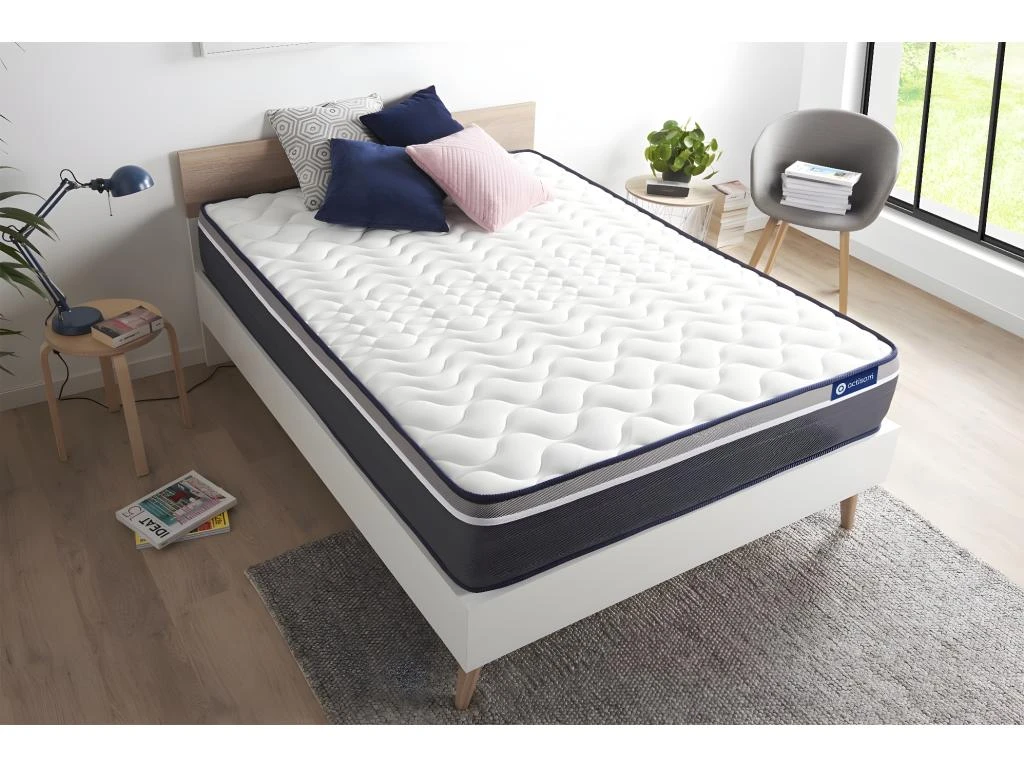 ACTISOM Matelas 120x190 Latex+Mémoire De Forme Maxi épaisseur 7zones De Confort 7 ACTISOM Matelas 120x190 Latex+Mémoire De Forme Maxi épaisseur 7zones De Confort – Image 5