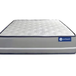 Matelas Latex + Mémoire De Forme ACTILATEX PUR 120x190cm 3zones De Confort