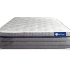 Matelas Ressorts Ensachés+Mémoire De Forme ACTIFLEX ZEN 80x200 Maxi épaisseur 7zones De Confort