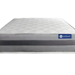 ACTISOM Matelas Mémoire De Forme 120x190 Cm Maxi épaisseur 5zones De Confort