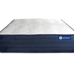 ACTISOM Matelas 120x190 Latex Et Mémoire De Forme 5zones De Confort