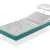 Pack Matelas EKOZEN 67x137 Epaisseur 11 Cm + Plan Incline 15º + Protege Matelas 67x137 Cm