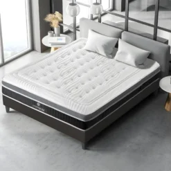 HYPSOM | Matelas ELEGANCE 140x190 Cm | Mousse à Mémoire De Forme | Soutien Ferme -Sominova Soldes Boutique matelas 12527585