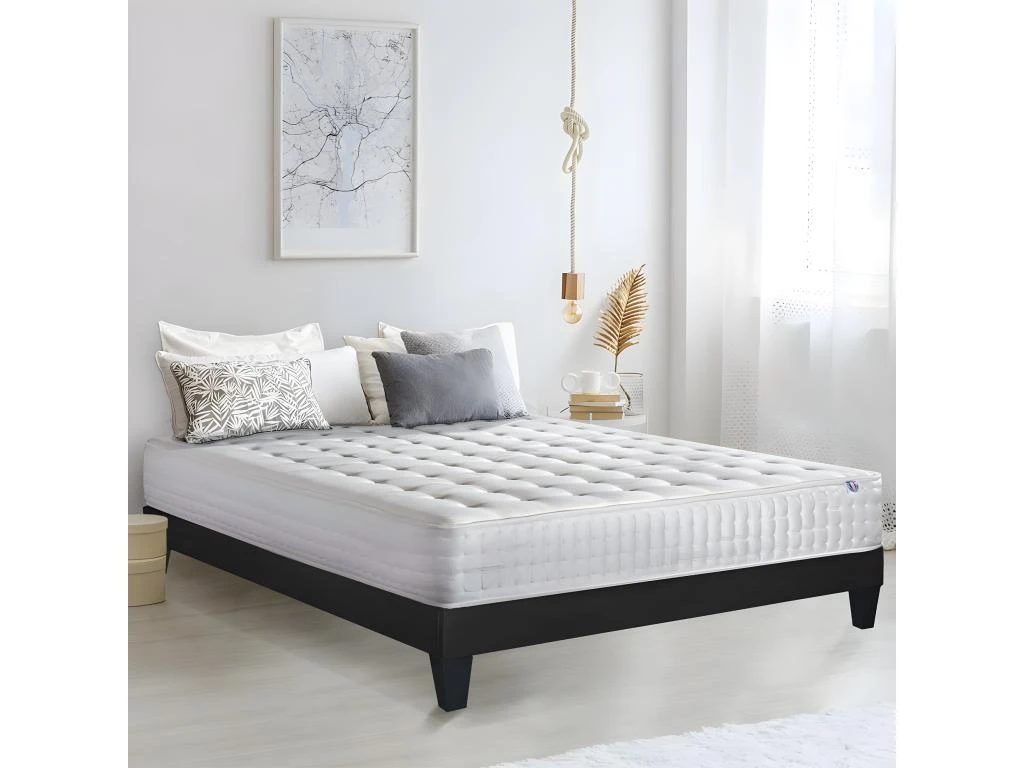 BELLECOUR LITERIE | Matelas CHÂTELET 140x200 Cm | Mousse à Mémoire De Forme | Soutien Ferme 4 BELLECOUR LITERIE | Matelas CHÂTELET 140x200 Cm | Mousse à Mémoire De Forme | Soutien Ferme – Image 2