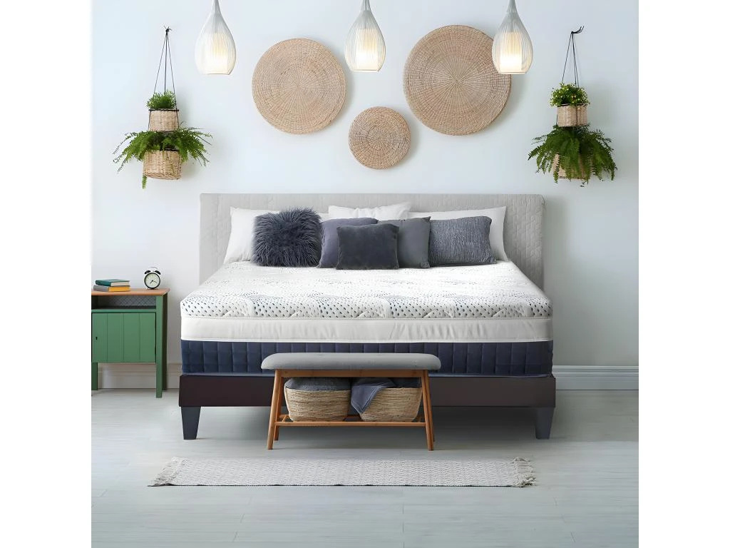 BELLECOUR LITERIE | Matelas CASTELLANE 160x200 Cm | Mousse à Mémoire De Forme | Soutien Ferme 4 BELLECOUR LITERIE | Matelas CASTELLANE 160x200 Cm | Mousse à Mémoire De Forme | Soutien Ferme – Image 2