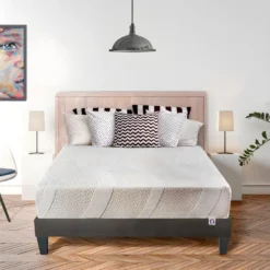BELLECOUR LITERIE | Matelas PARIS 140x190 Cm | Mousse à Mémoire De Forme | Soutien Ferme -Sominova Soldes Boutique matelas 12529445