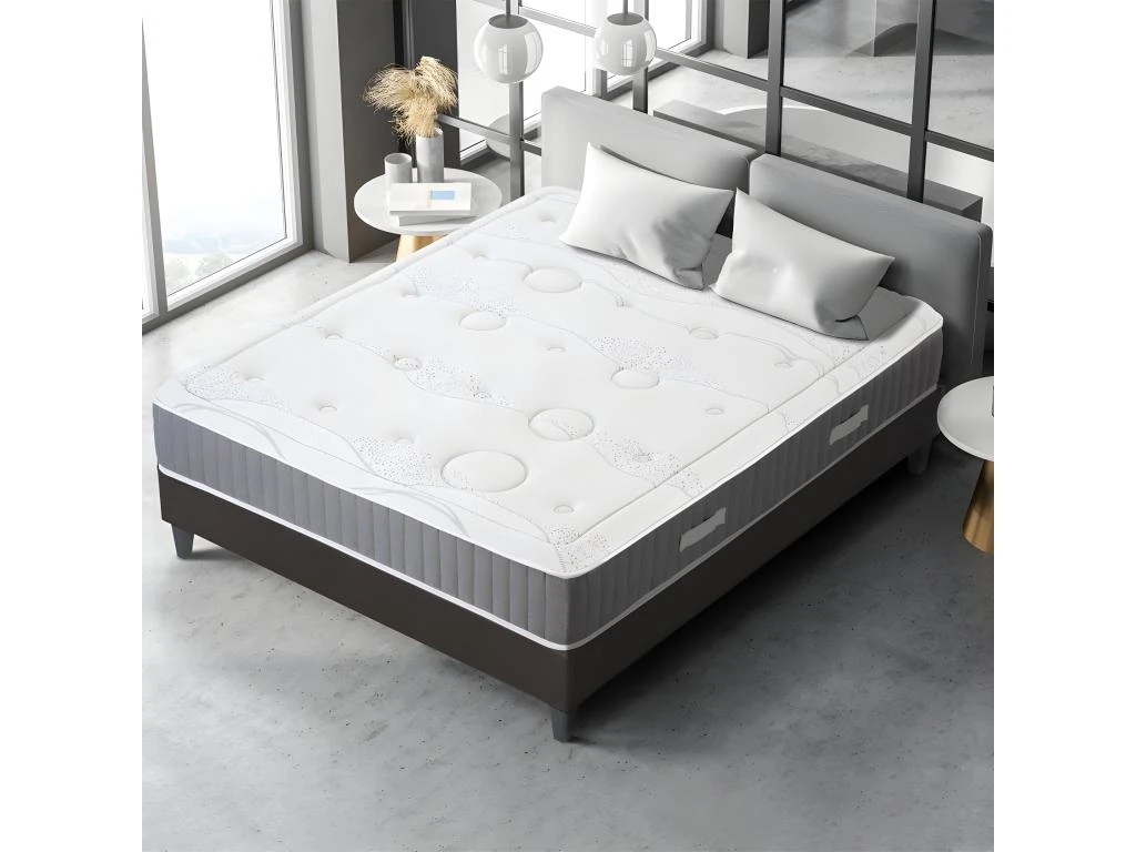 OLYMPE LITERIE | Matelas INTUITION 160x200 Cm | Mousse à Mémoire De Forme | Soutien Ferme 4 OLYMPE LITERIE | Matelas INTUITION 160x200 Cm | Mousse à Mémoire De Forme | Soutien Ferme – Image 2