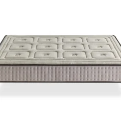Matelas Naturel 80X180 ORGANIC, Epaisseur 26 CM, 100% Coton Et Lin, Relaxation Musculaire, Durable Et Ergonomique. Fermeté 3/5 Moyenne -Sominova Soldes Boutique matelas 12962325