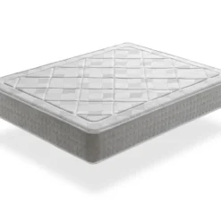 Matelas Mousse A Memoire 80X190 CORAL, Epaisseur 25 CM, Antistress, Ergonomique Et Respirant. Ferme. Mousse Ecologique. DORMISSIMO