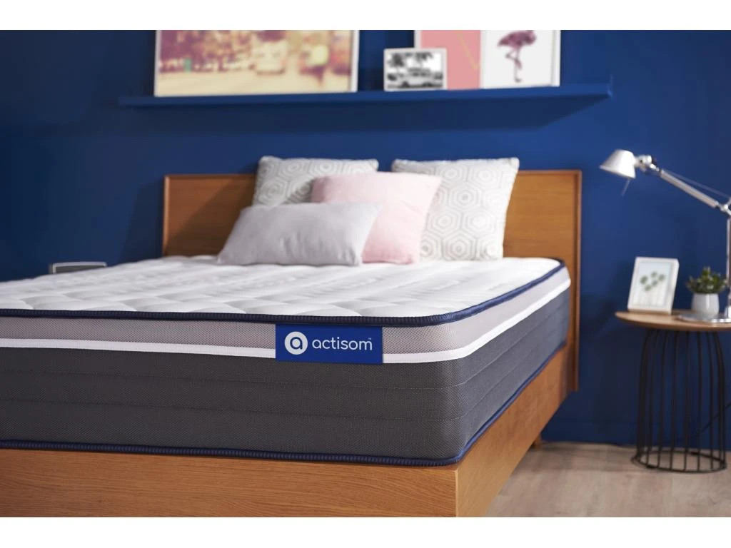 ACTISOM Matelas 90x190 Ressorts Ensachés+Mémoire De Forme Maxi épaisseur 7zones De Confort 4 ACTISOM Matelas 90x190 Ressorts Ensachés+Mémoire De Forme Maxi épaisseur 7zones De Confort – Image 2