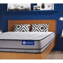 Matelas ACTIFLEX 90x200cm RESSORTS ENSACHES 3zones De Confort -Sominova Soldes Boutique matelas 13257247