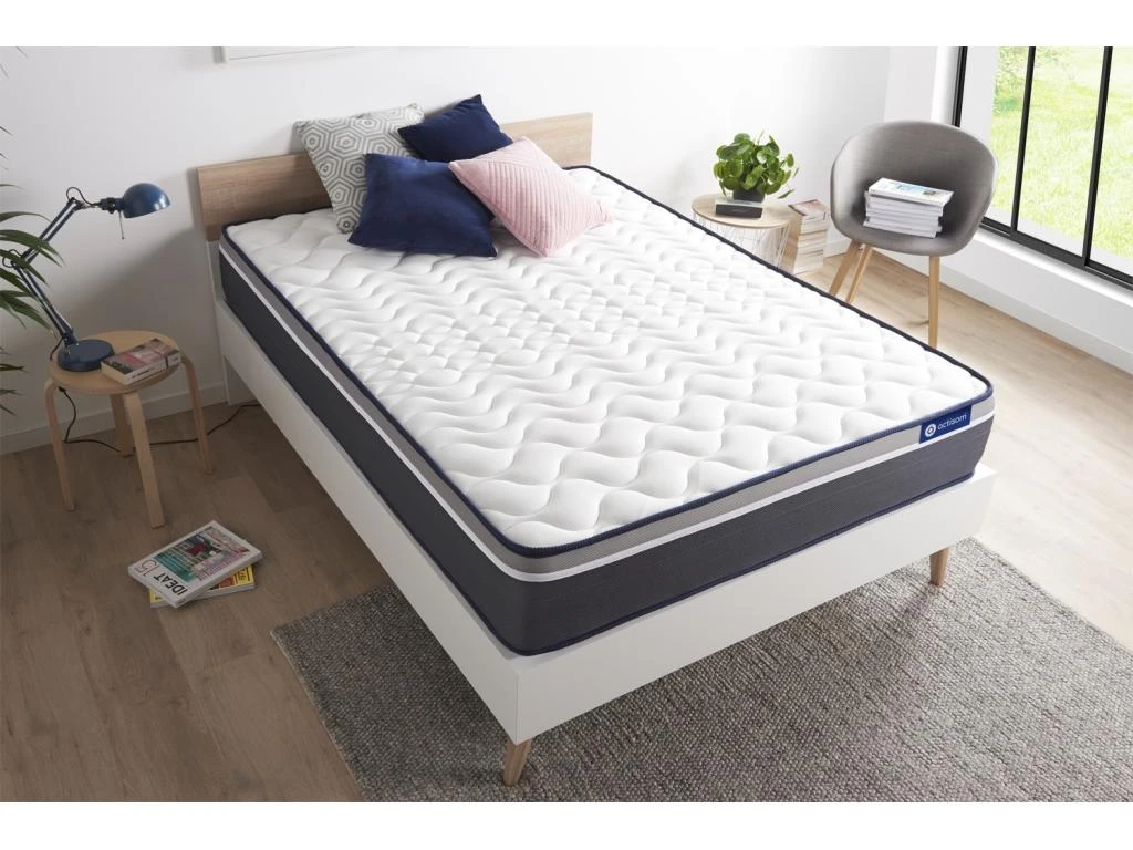 ACTISOM Matelas 90x200 Latex+Mémoire De Forme Maxi épaisseur 7zones De Confort 7 ACTISOM Matelas 90x200 Latex+Mémoire De Forme Maxi épaisseur 7zones De Confort – Image 5