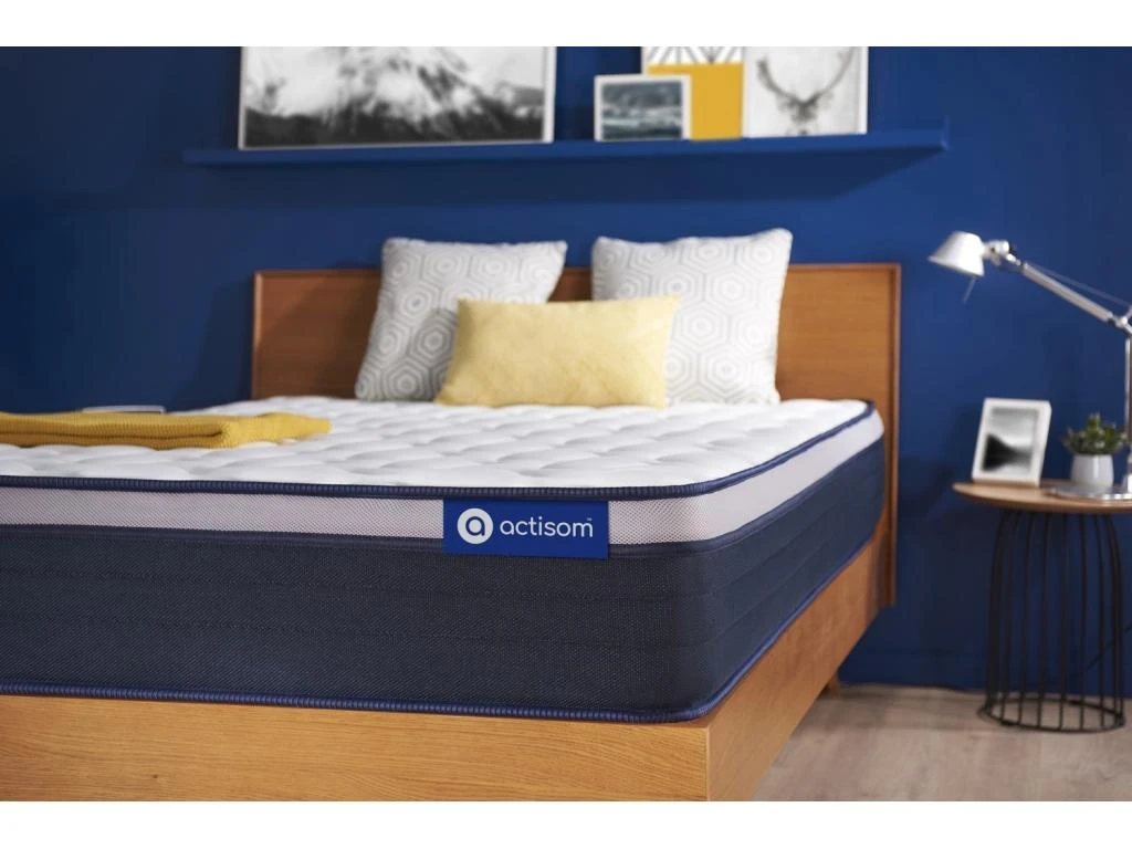 ACTISOM Matelas Ressorts Ensachés+Mémoire De Forme ACTIFLEX MAX 90x190 Cm Maxi épaisseur 7zones De Confort 4 ACTISOM Matelas Ressorts Ensachés+Mémoire De Forme ACTIFLEX MAX 90x190 Cm Maxi épaisseur 7zones De Confort – Image 2