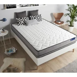 Matelas ACTIMEMO 90x200cm 2 Faces à MÉMOIRE DE FORME 3zones De Confort -Sominova Soldes Boutique matelas 13257573