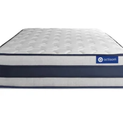 ACTISOM Matelas Ressorts Ensachés Et Mémoire De Forme ACTIFLEX ERGO 90x190 Cm Maxi épaisseur 5zones De Confort