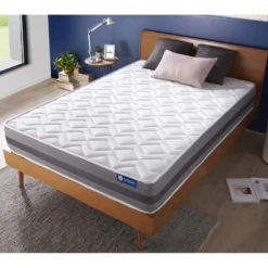 ACTISOM Matelas Ressorts Ensachés Et Mémoire De Forme 90x190 Cm Maxi épaisseur 5zones De Confort -Sominova Soldes Boutique matelas 13257643