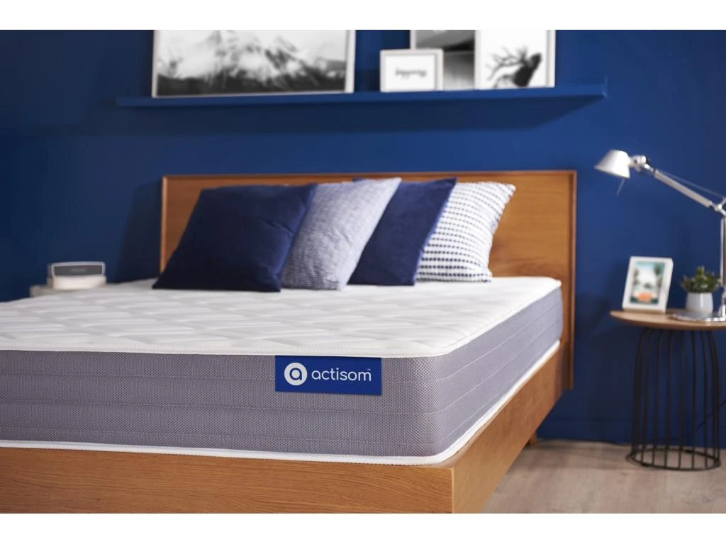 ACTISOM Matelas Ressorts Ensachés Et Mémoire De Forme 90x200 Cm 5zones De Confort 4 ACTISOM Matelas Ressorts Ensachés Et Mémoire De Forme 90x200 Cm 5zones De Confort – Image 2
