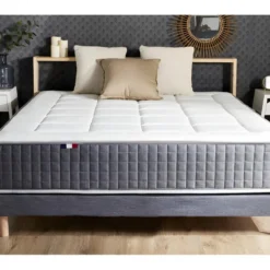 Matelas Ressort 7 Zones + Mémoire De Forme KING STYLE H30 Fabriqué En France Dimensions - 140 X 190 Cm -Sominova Soldes Boutique matelas 13261931
