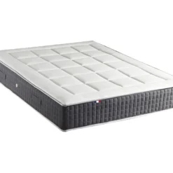 Matelas Ressort 7 Zones + Mémoire De Forme KING STYLE H30 Fabriqué En France Dimensions - 160 X 200 Cm