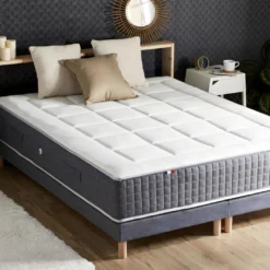 Matelas Ressort 7 Zones + Mémoire De Forme KING STYLE H30 Fabriqué En France Dimensions - 160 X 200 Cm -Sominova Soldes Boutique matelas 13261957