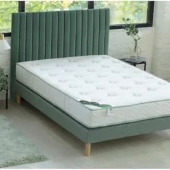 Matelas 140 X 190 Cm Mousse Flocotex Recyclée ép.22cm - NEITH De NATUREA -Sominova Soldes Boutique matelas 13612767
