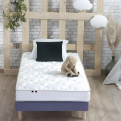 Matelas Mousse Haute Résilience + Latex 3 Zones ESSENCE - Made In France Dimensions - 90 X 190 Cm -Sominova Soldes Boutique matelas 13628923