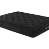 Matelas 160 X 200 Cm Ressorts Ensachés Surmatelas Intégré ép.28cm - BLACK DREAM De DREAMEA PLAY